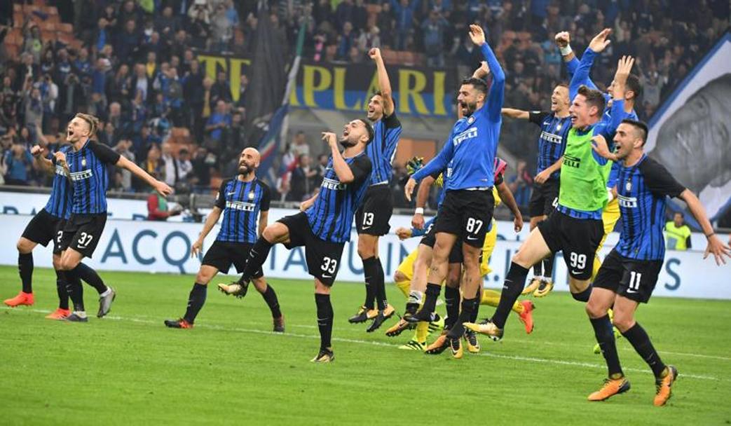 L&#39;attesissimo derby di Milano  dell&#39;Inter: 3-2 sul Milan a San Siro Getty